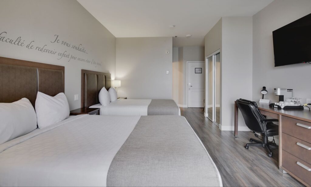 Chambre Économique 2 Lits Queen, La Malbaie, Charlevoix